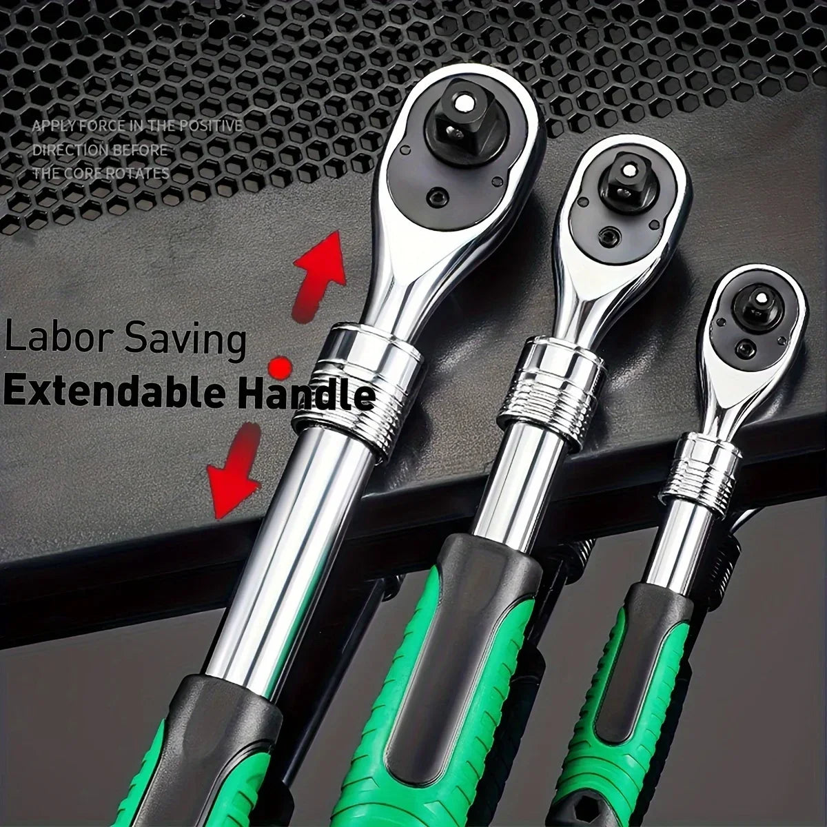 1/4 Inch & 3/8 Inch Socket Sleeve Wrench Set