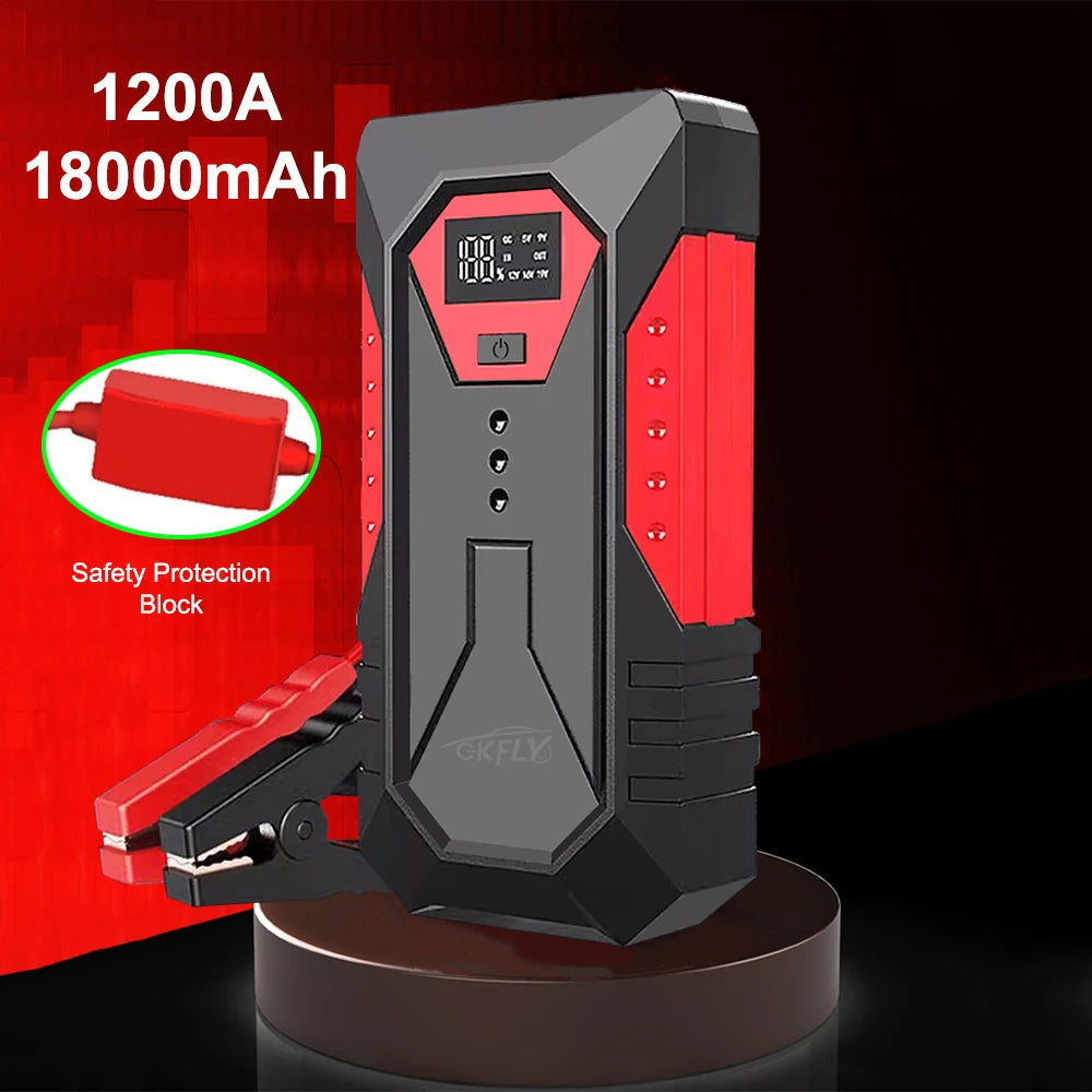 18000mAh Car Jump Starter & Portable Power Bank