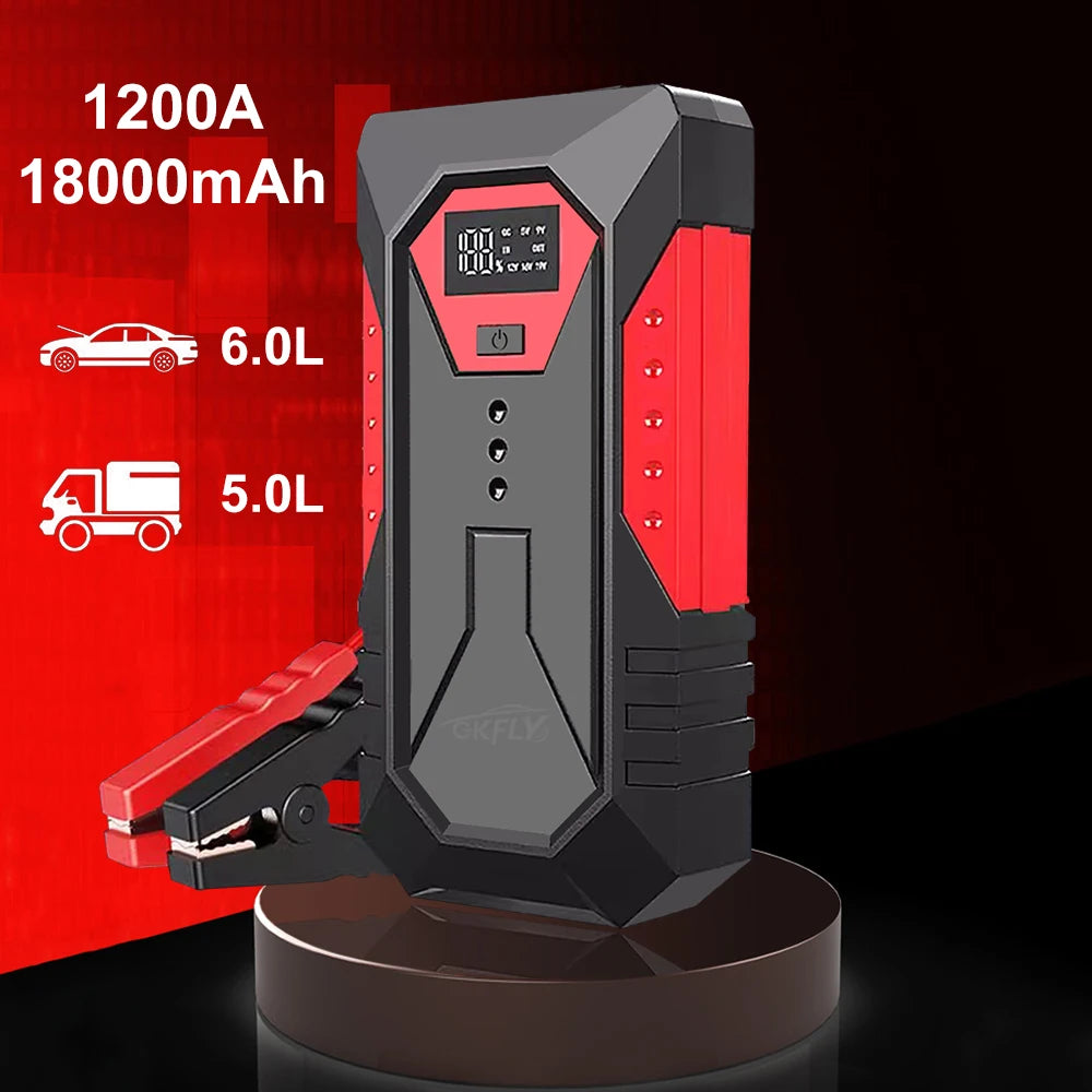 18000mAh Car Jump Starter & Portable Power Bank