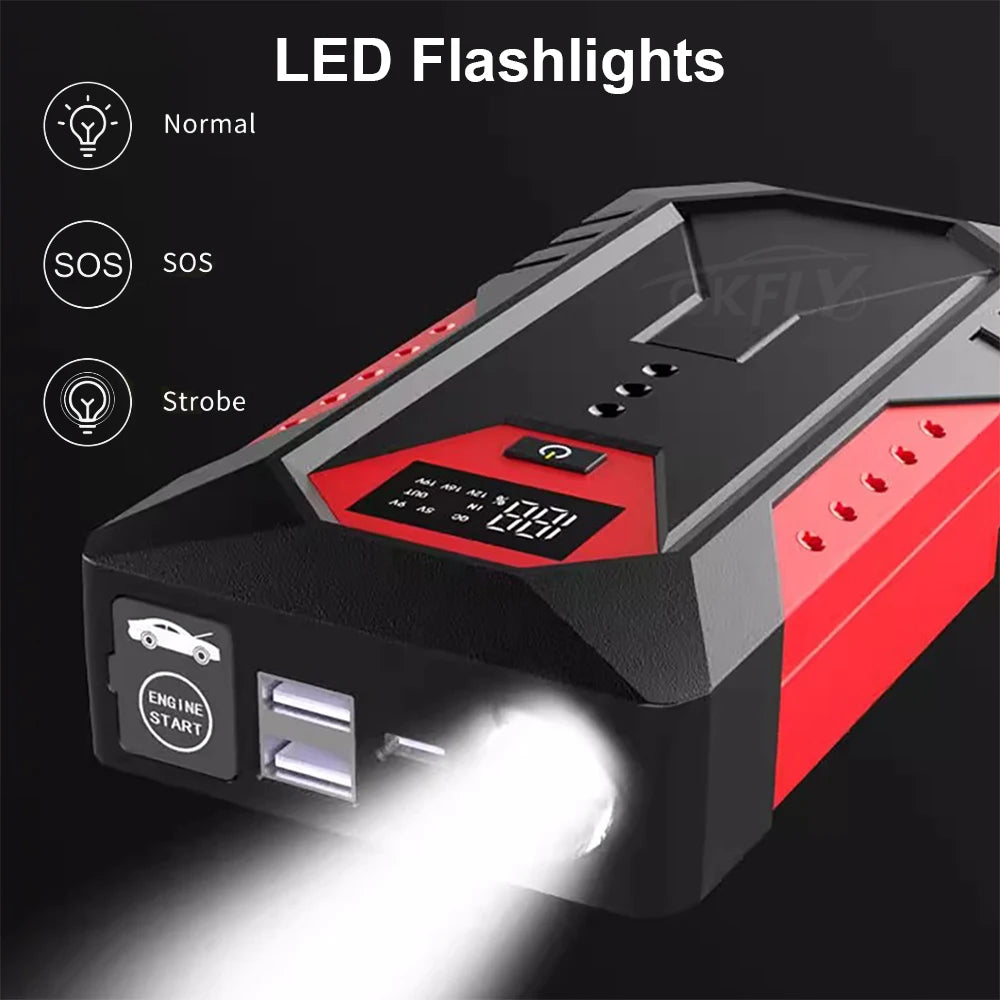 18000mAh Car Jump Starter & Portable Power Bank