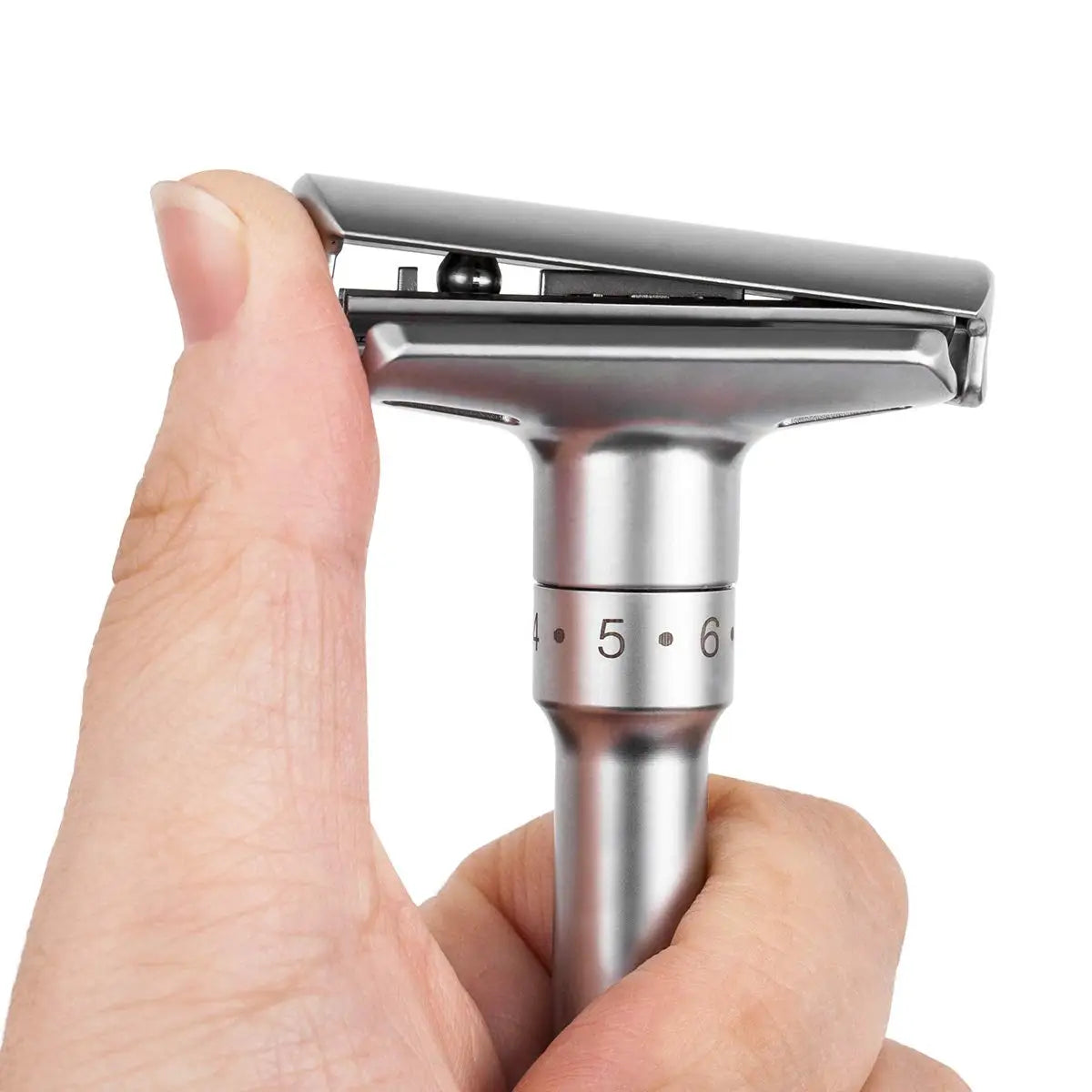 Adjustable & Foldable Mens Razor with Double Edge